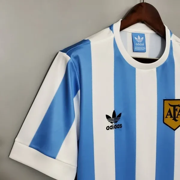 Argentina 1978 World Cup Retro Home Soccer Jersey