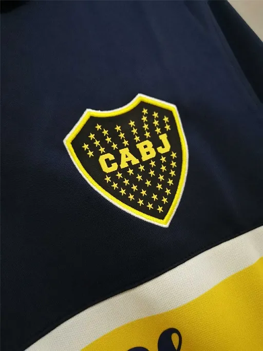 Boca Juniors 1996-1997 Retro Home Football Shirt