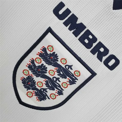 England Eruo 1996 Retro Home Football Shirt