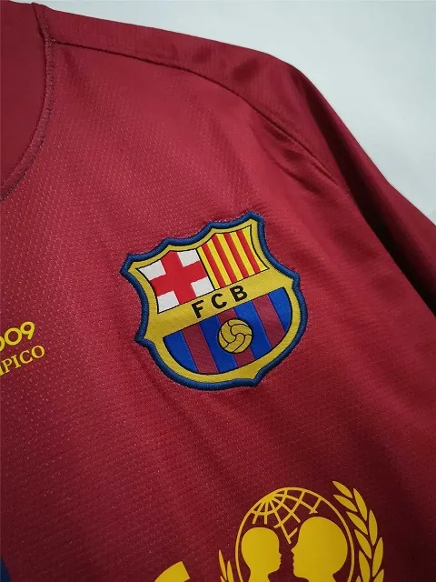 Barcelona 2008-2009 Ucl Final Home Soccer Jersey