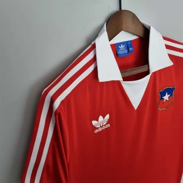 Chile World Cup 1982 Home Retro Football Shirt