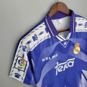 Real Madrid 1996 Away Retro Football Shirt