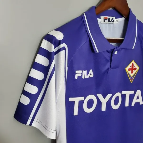 Fiorentina 1999-2000 Home Retro Football Shirt