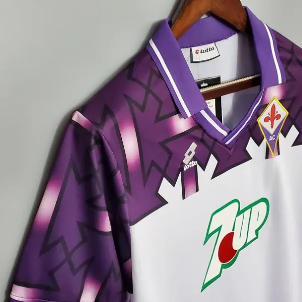 Fiorentina 1992-1993 Away Retro Football Shirt