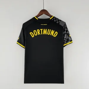 Dortmund 2022-2023 Away Black Soccer Jersey