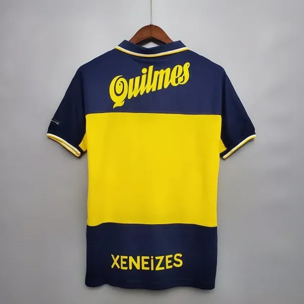 Boca Juniors 1998 Retro Home Football Shirt