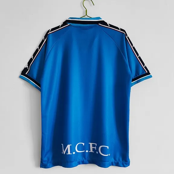 Manchester City 1998-1999 Home Retro Football Shirt