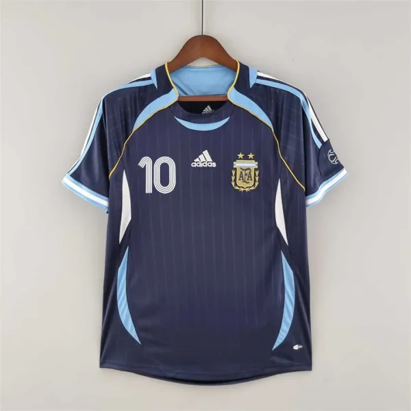 Argentina 2006 World Cup Away Retro Soccer Jersey