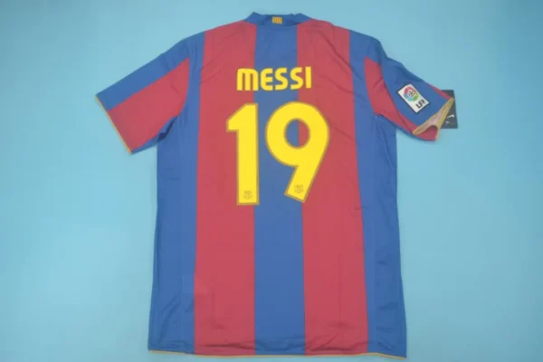 Barcelona 2007-2008 Home Soccer Jersey