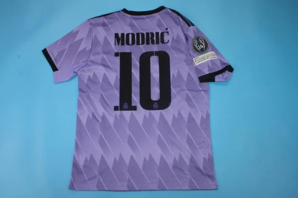Real Madrid 2022-2023 Away Purple Soccer Jersey