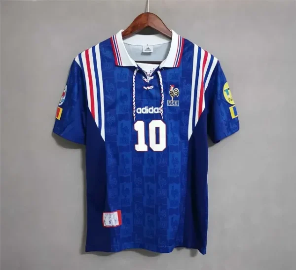 France Euro 1996 Home Retro Football Shirt