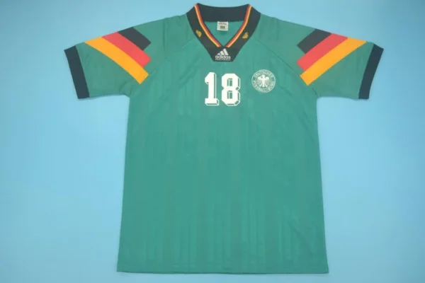 Germany 1992 World Cup Away Football Shirt