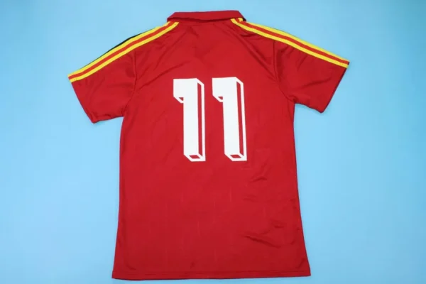 Belgium 1986 Home Retro Football Shirt