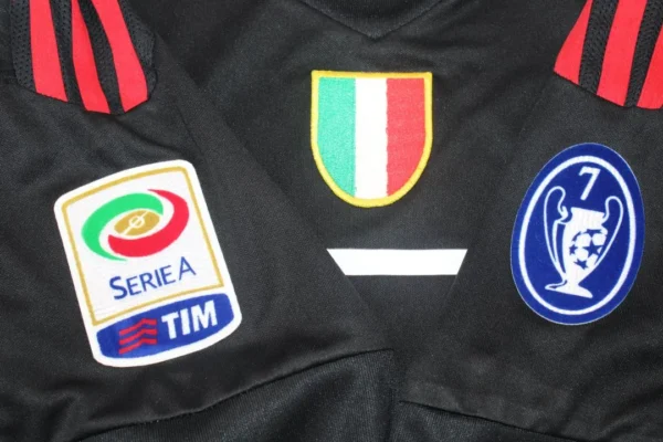 Ac Milan 2011-2012 Third Black Soccer Jersey