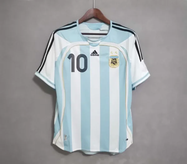 Argentina 2006 World Cup Home Soccer Jersey