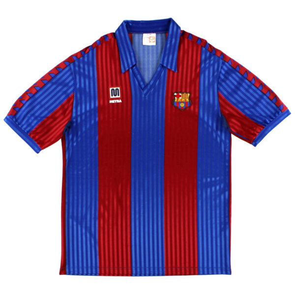 Barcelona 1989 Retro Home Football Shirt