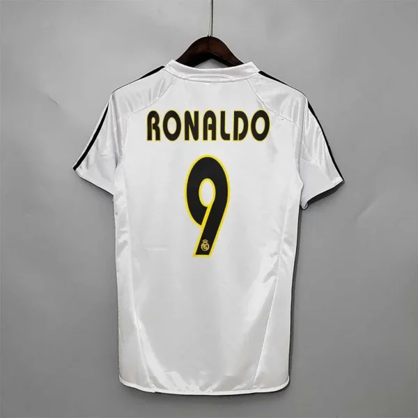 Real Madrid Home 2004-2005 Retro Football Shirt