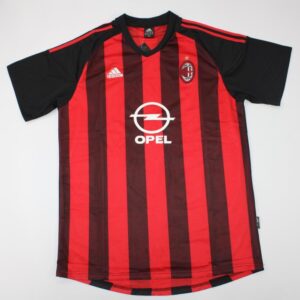 AC Milan 2002-2003 Home Retro Football Jersey