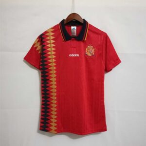 Spain 1994 World Cup Home Retro Football Shirt