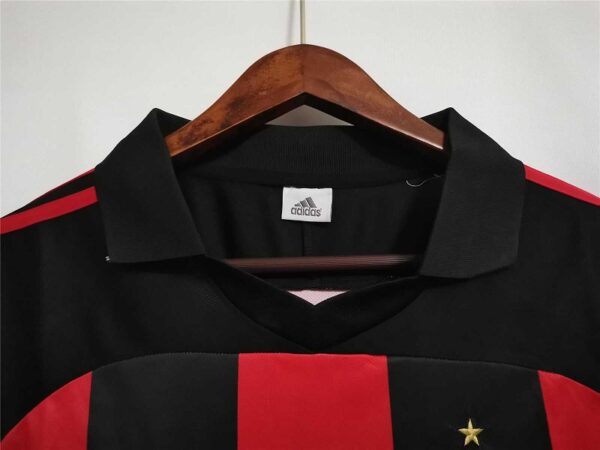 Ac Milan 2001-2002 Home Retro Football Shirt