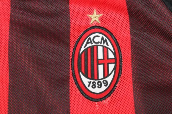 Ac Milan 2002-2003 Home Retro Football Jersey