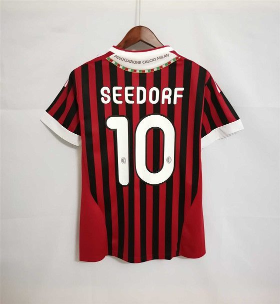 Ac Milan 2011- 2012 Home Retro Football Shirt