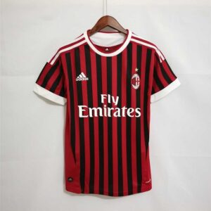 AC Milan 2011- 2012 Home Retro Football Shirt