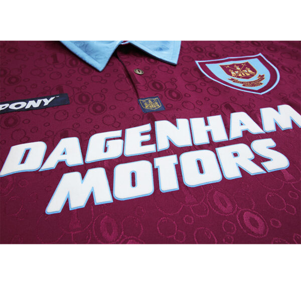 Westham 1995-1997 Home Long Retro Football Shirt