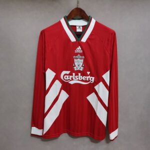Liverpool 1993-1995 Home Long Retro Football Shirt
