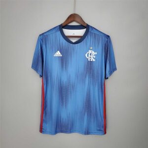 Flamengo 2018-2019 Third Blue Football Shirt