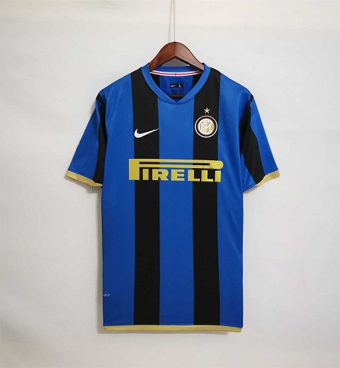 Inter Milan 2008-2009 Home Football Shirt