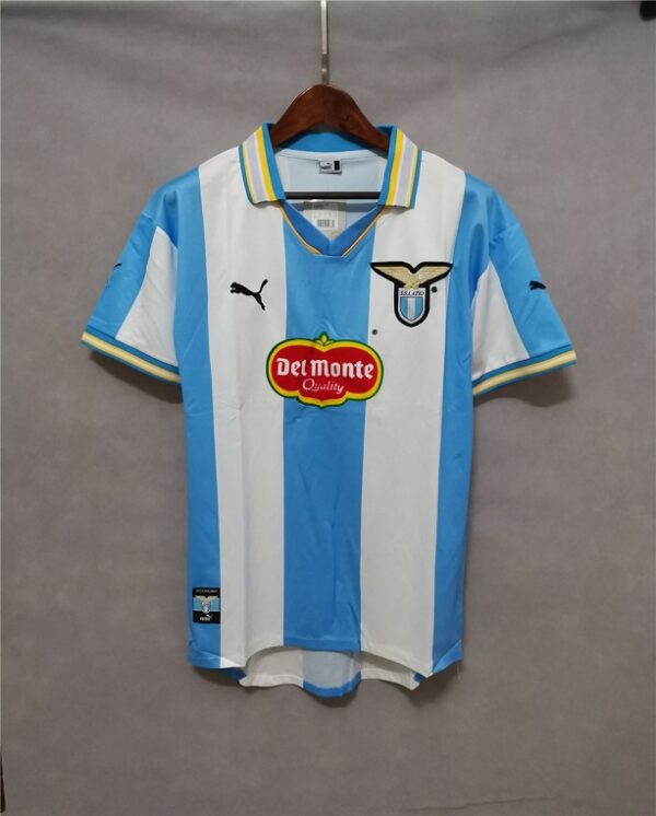 Lazio 1999-2000 Euro Home Retro Football Shirt