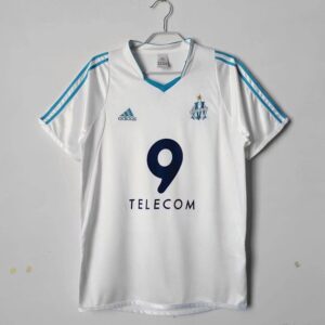 Marseille 2003-2004 Home Retro Football Shirt