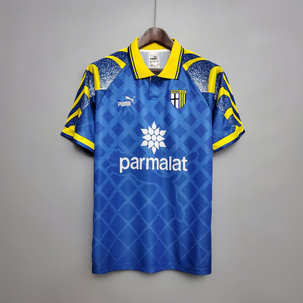 Parma 1995-1997 Away Blue Retro Football Shirt