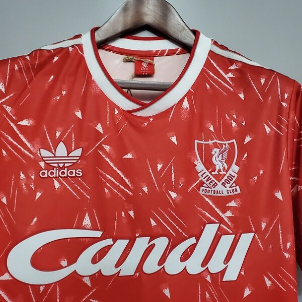 Liverpool 1989 Home Retro Football Shirt