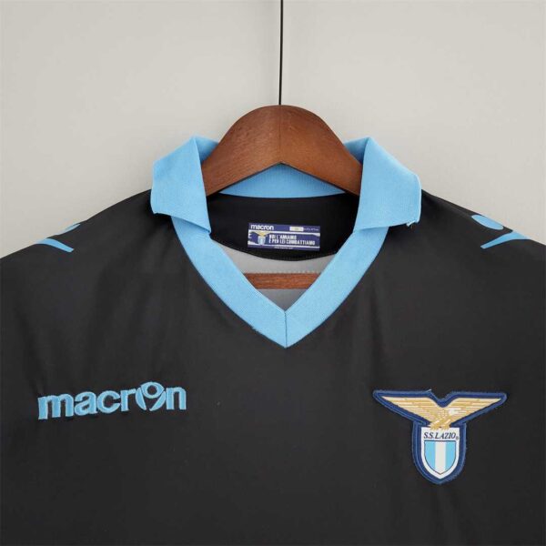 Lazio 2015-2016 Away Black Football Shirt