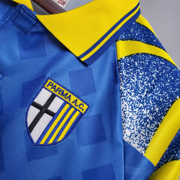 Parma 1995-1997 Away Blue Retro Football Shirt