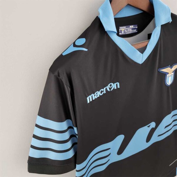 Lazio 2015-2016 Away Black Football Shirt