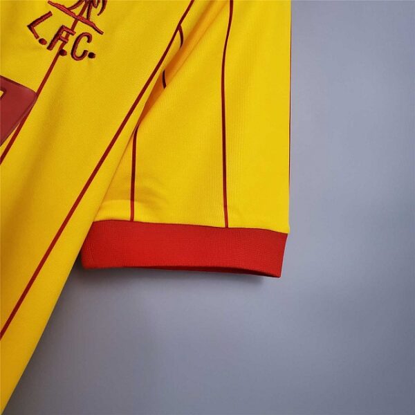 Liverpool 1981-1984 Away Yellow Football Shirt