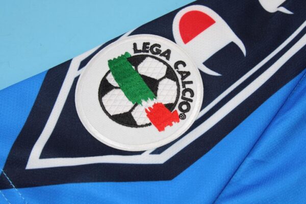 Parma 1999-2000 Gk White Blue Football Shirt