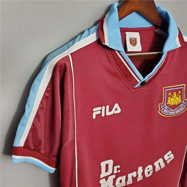 Westham 1999-2001 Home Retro Football Shirt