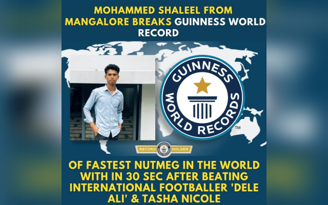Mohammed Shaleel A Student From Mangaluru Footballers' World Records That You Didn'T Know Exist