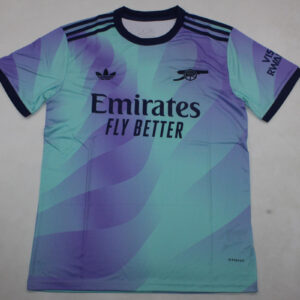 Arsenal 2024-2025 Third Green-Purple Soccer Jersey