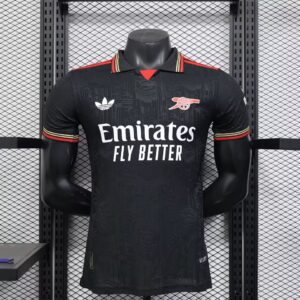 Arsenal 2025/2026 Black/White/Red Training Jersey