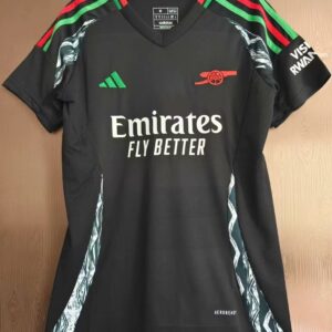 Arsenal Woman 2024-2025 Away Black Jersey