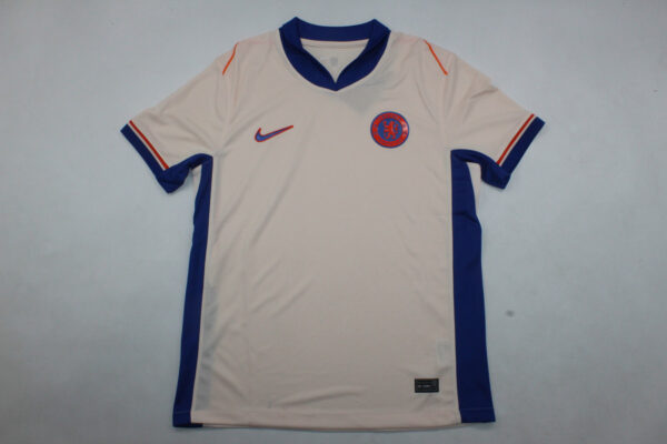 Arsenal Chelsea 2024-2025 Away Light Beige Soccer Jersey