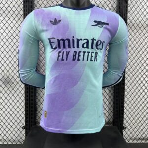 Arsenal 2024-2025 Purple Long Jersey
