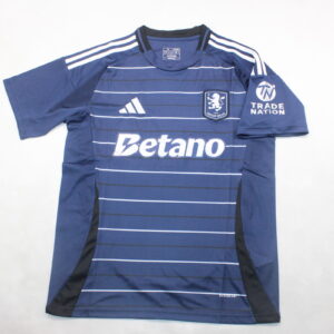 Aston Villa 2024-2025 Third Dark Blue Soccer Jersey
