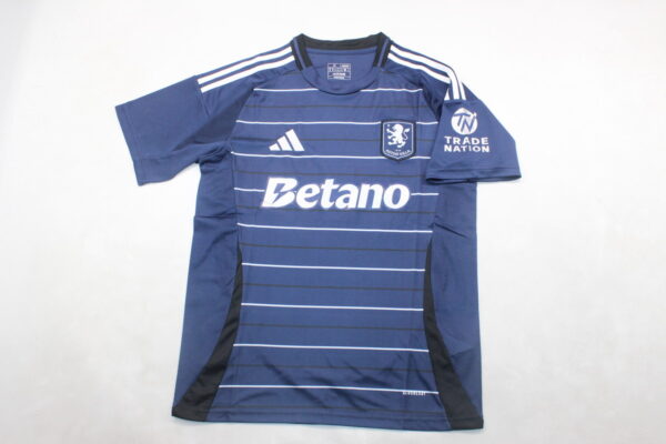 Aston Villa 2024-2025 Third Dark Blue Soccer Jersey