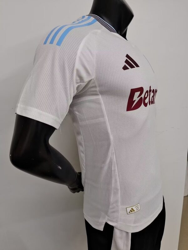 a 03 8 Aston Villa 2024-2025 Away White Jersey